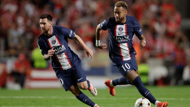 Lionel Messi and Neymar
